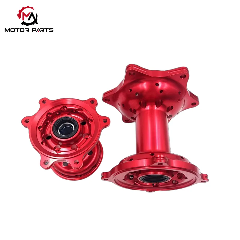 CNC aluminium voor- en achterwielnaafset voor Honda CRF250R CRF450R