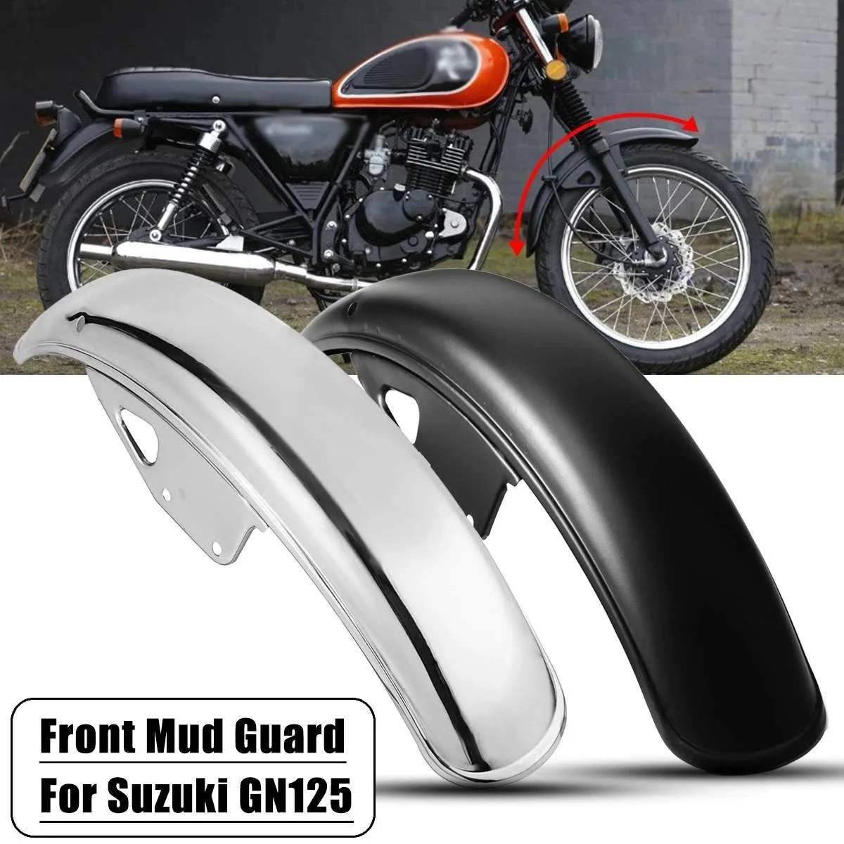 Suzuki GN125 motorcycle fender front mud guard